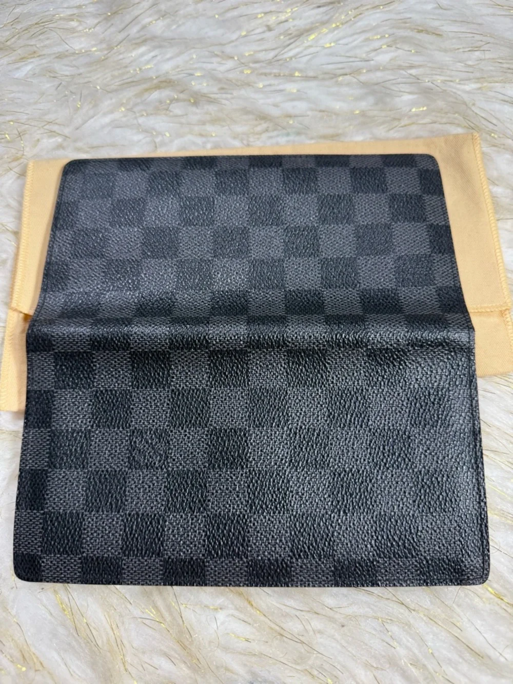 Louis Vuitton Brazza Black Damier Graphite wallet w/ Dust-bag unisex - Picture 10 of 16